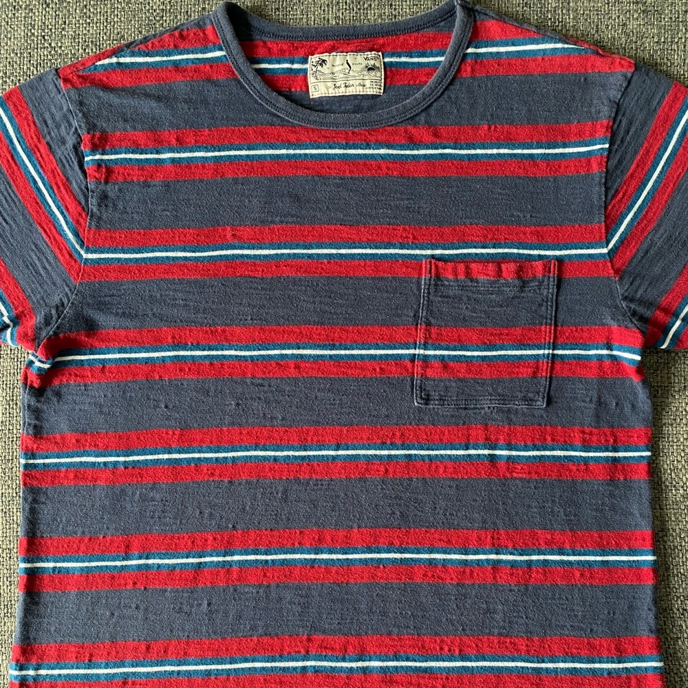 Vans Joel Tudor Collection Stripe Pocket Tee Sz.S